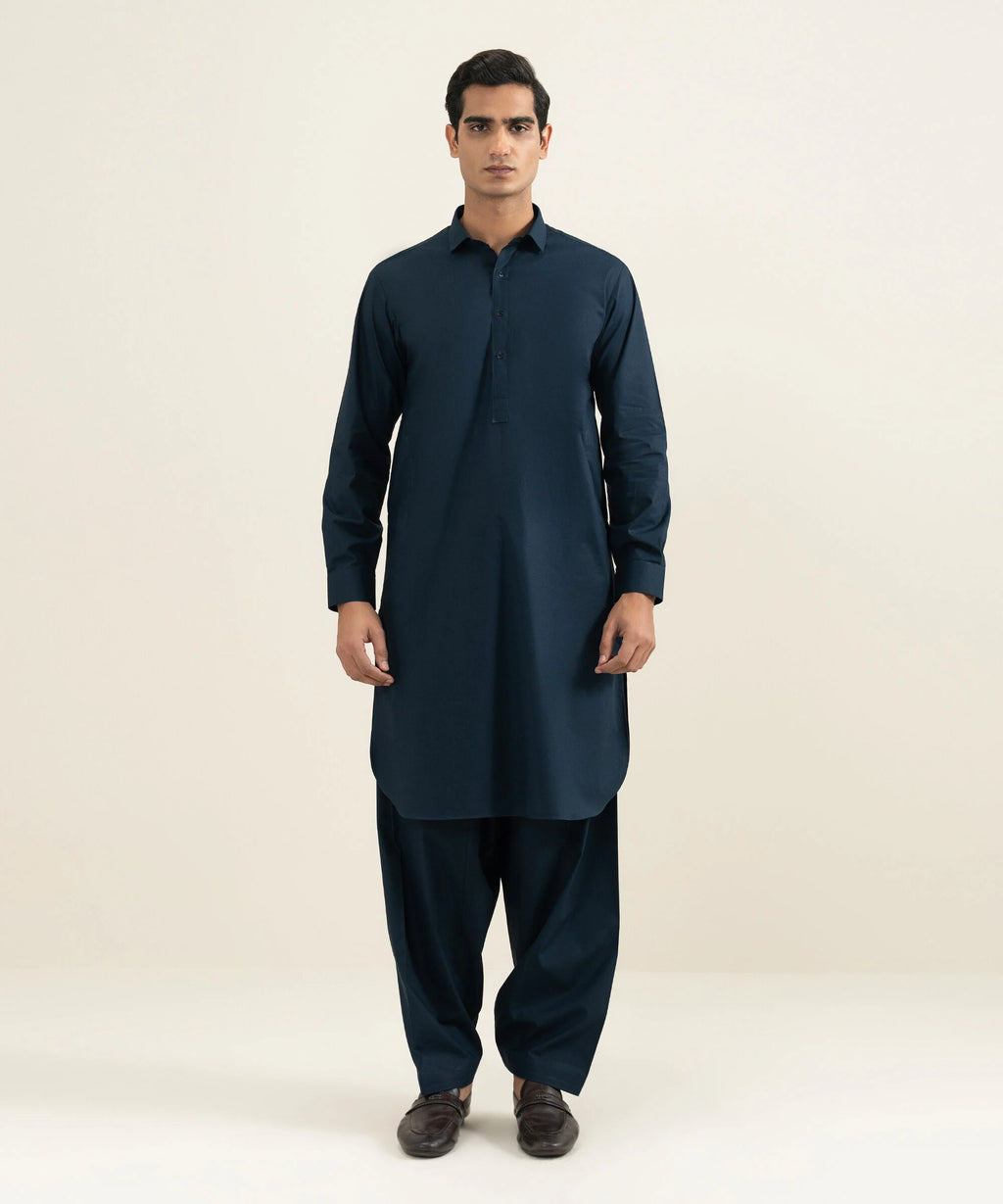 Egyptian Giza Cotton -  Navy Blue