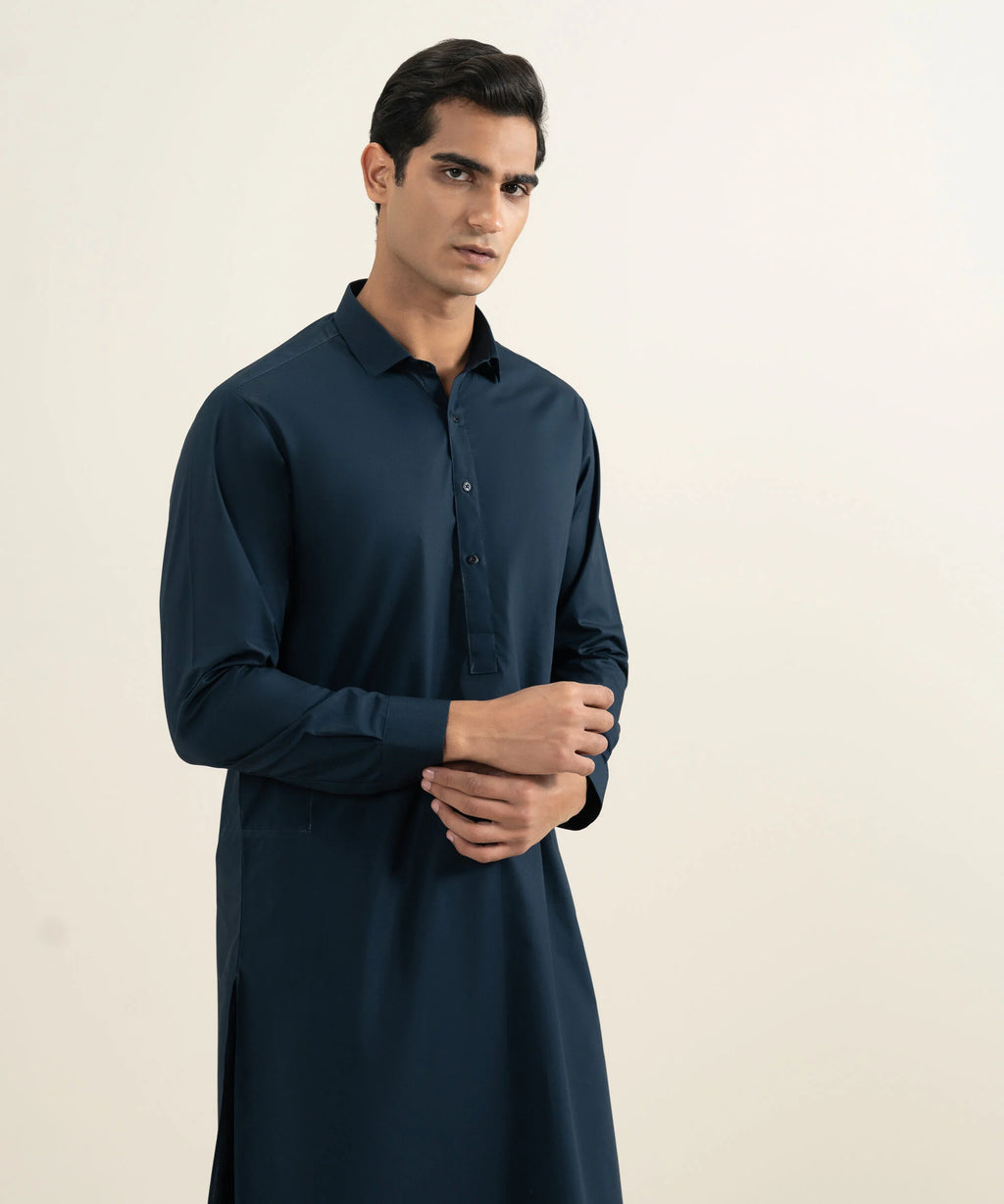 Egyptian Giza Cotton -  Navy Blue