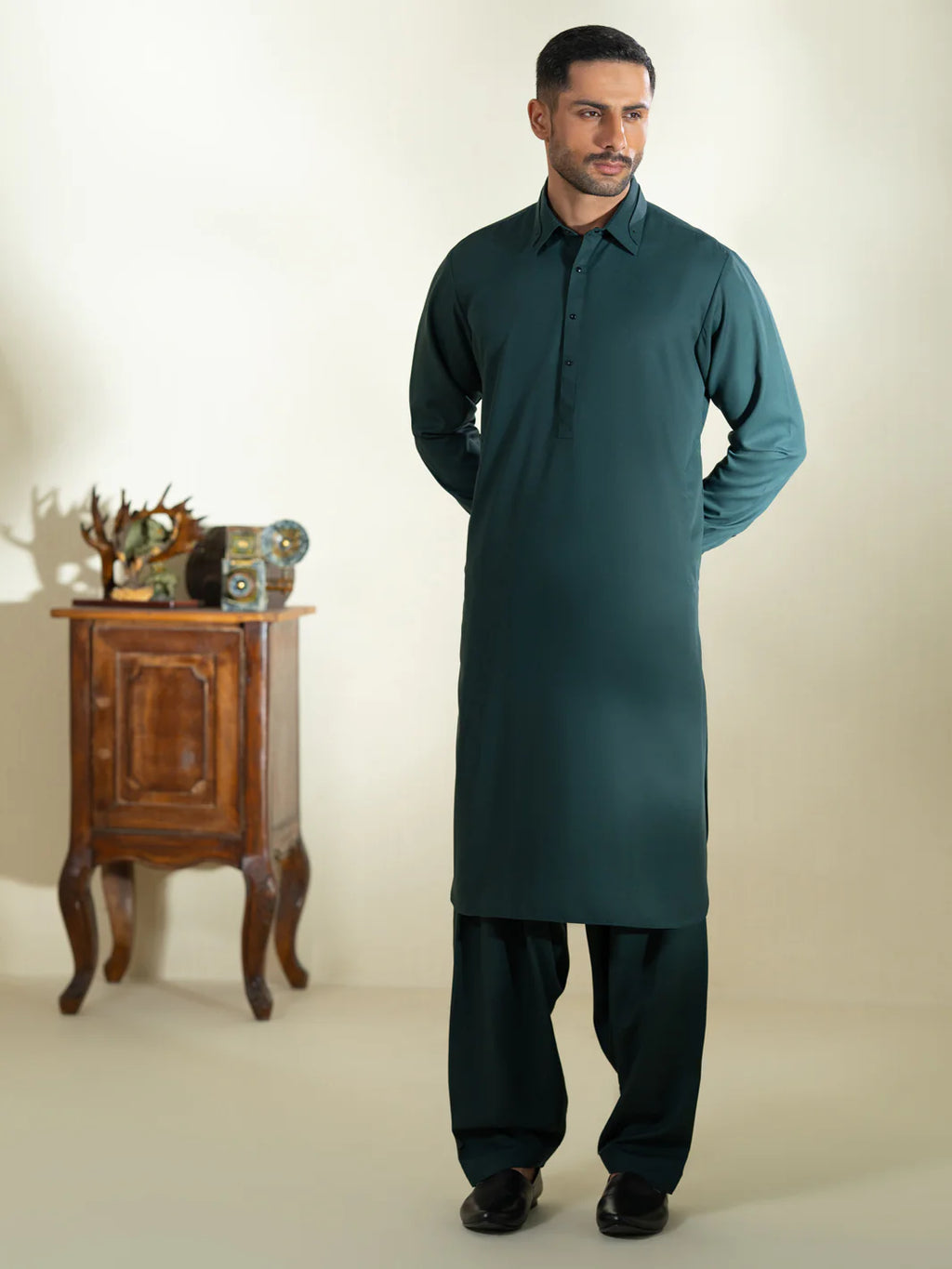 Egyptian Giza Cotton - Dark Green