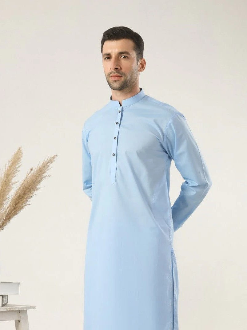 Egyptian Giza Cotton - Sky Blue