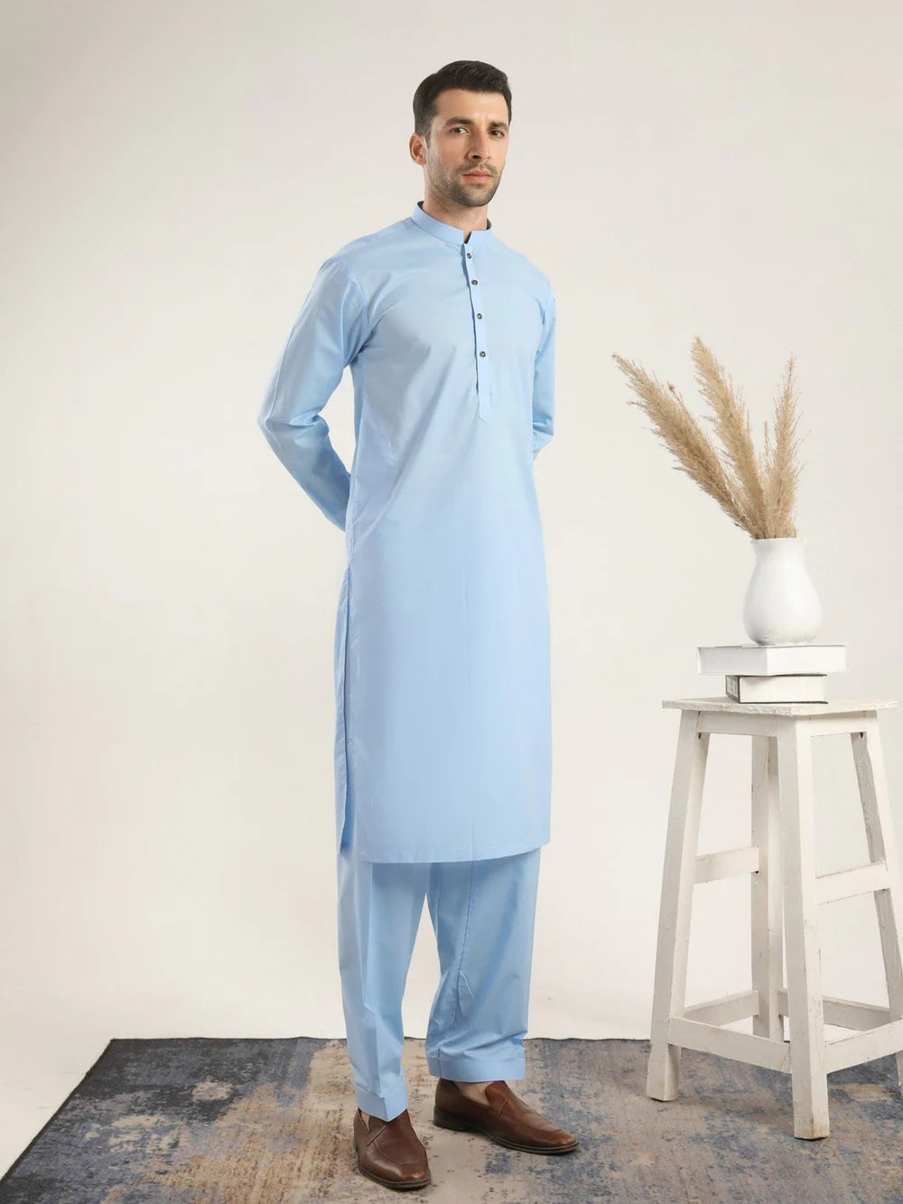 Egyptian Giza Cotton - Sky Blue